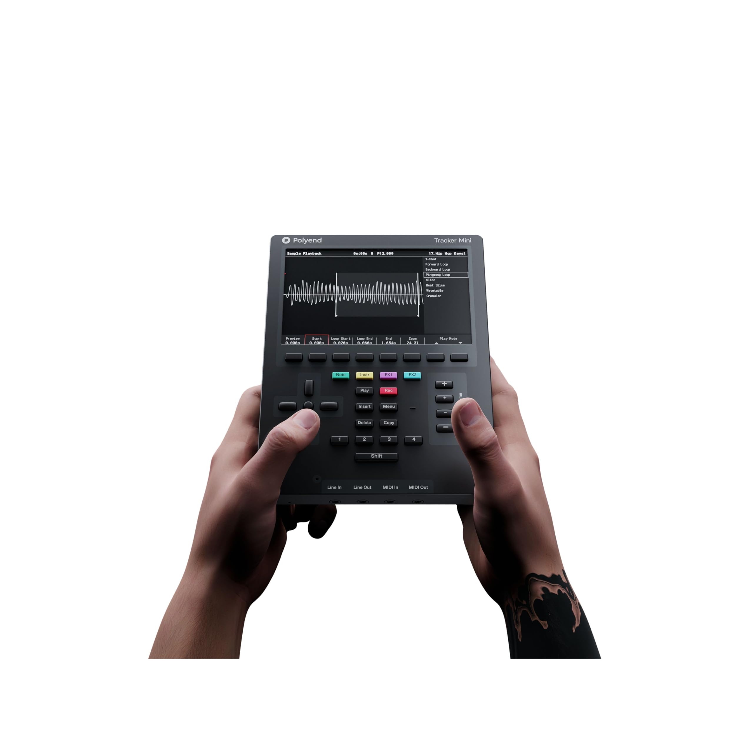 Amazon.com: Polyend Tracker Mini Portable Standalone Audio